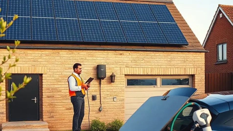 Solar Panels and Battery Storage in Bexleyheath
